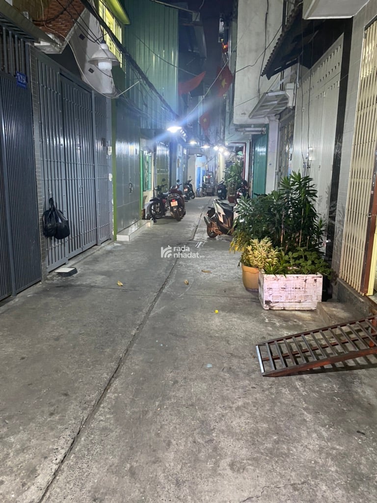 NHÀ 4 TẦNG - 25M2 - HẺM 4M THÔNG - DÒNG TIỀN 18 TR/T