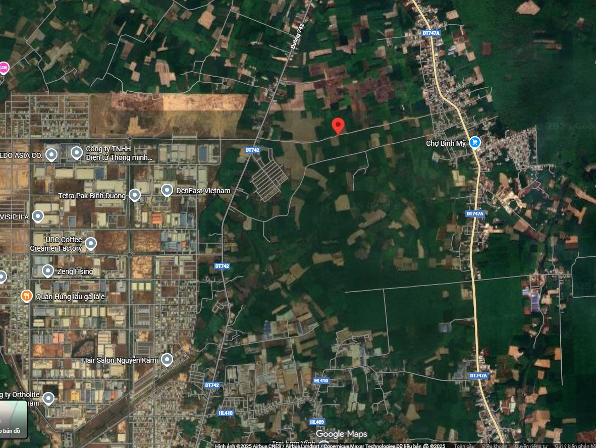 Đất mặt tiền KCN VSIP 3 - Mặt tiền 18M đường 32m ngay Cổng VSIP 3