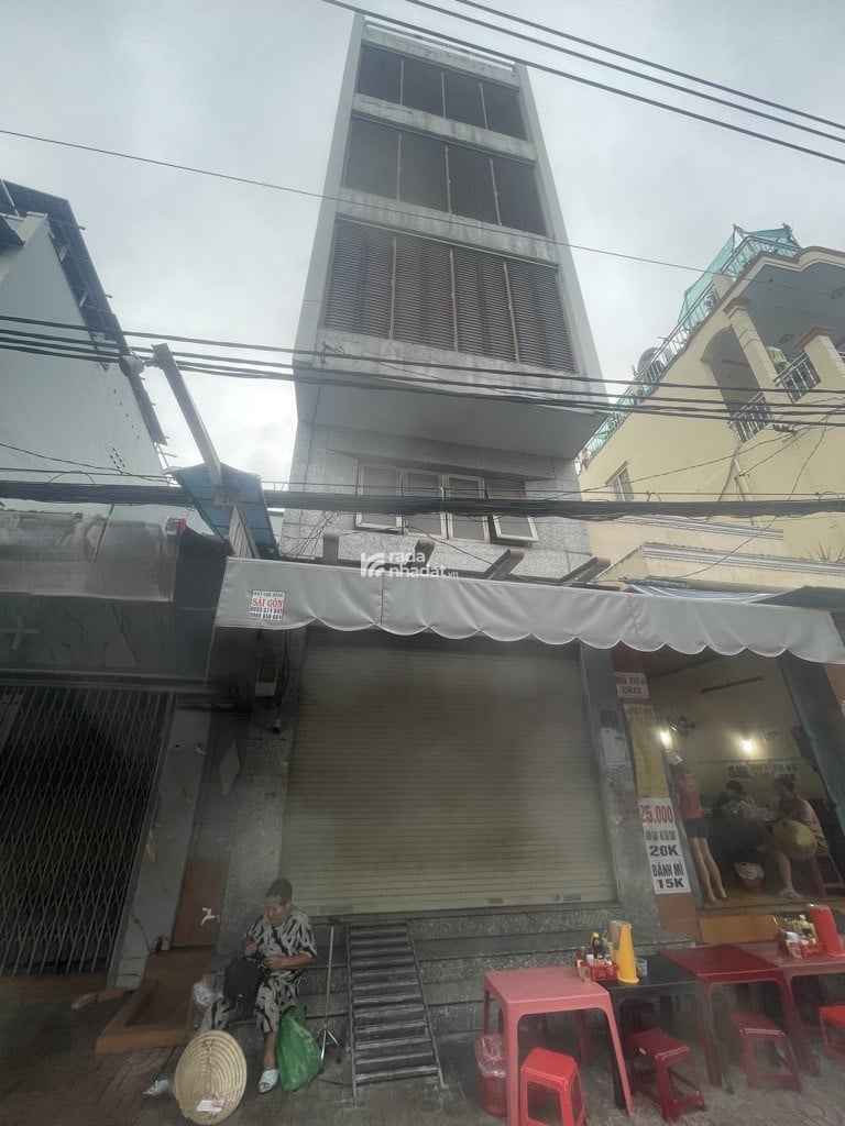 5 Tầng- Mặt Tiền Kinh Doanh Bông Sao- P.5- Q.8-Dt: 49m2(4x12.3)-11 Tỷ