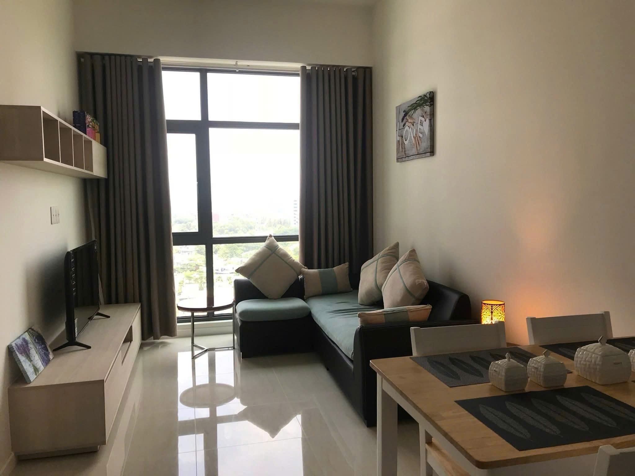 Cho thuê căn hộ Richland, sát bên VivoCity, nhà đẹp, giá chỉ 17 triệu
