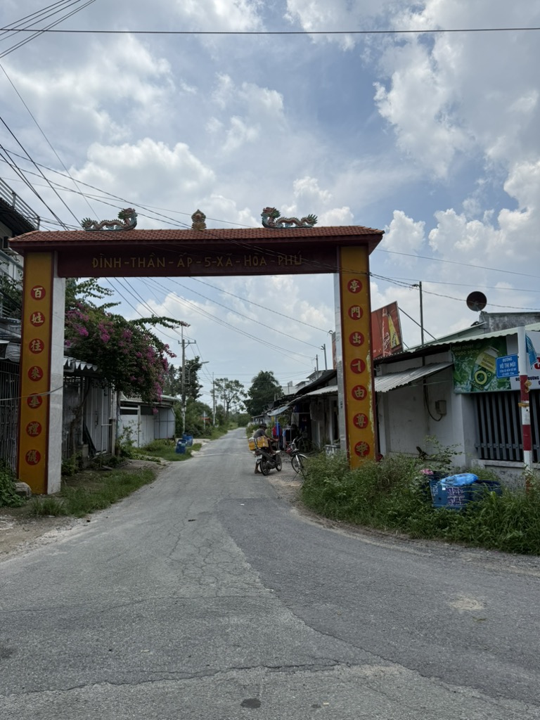 BÁN NHÀ 3 TẦNG-DIỆN TÍCH KHỦNG 448M2 -NGAY VÕ THỊ MÙI, HÒA PHÚ, CỦ CHI - GIÁ CHỈ 6.9 T