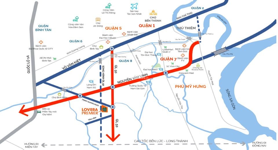 Biệt thự Lovera Park Bình Chánh, 160m2, 3 Tầng, Thang máy,  SHR, 14,5 tỷ TL, Đẳng cấp an cư