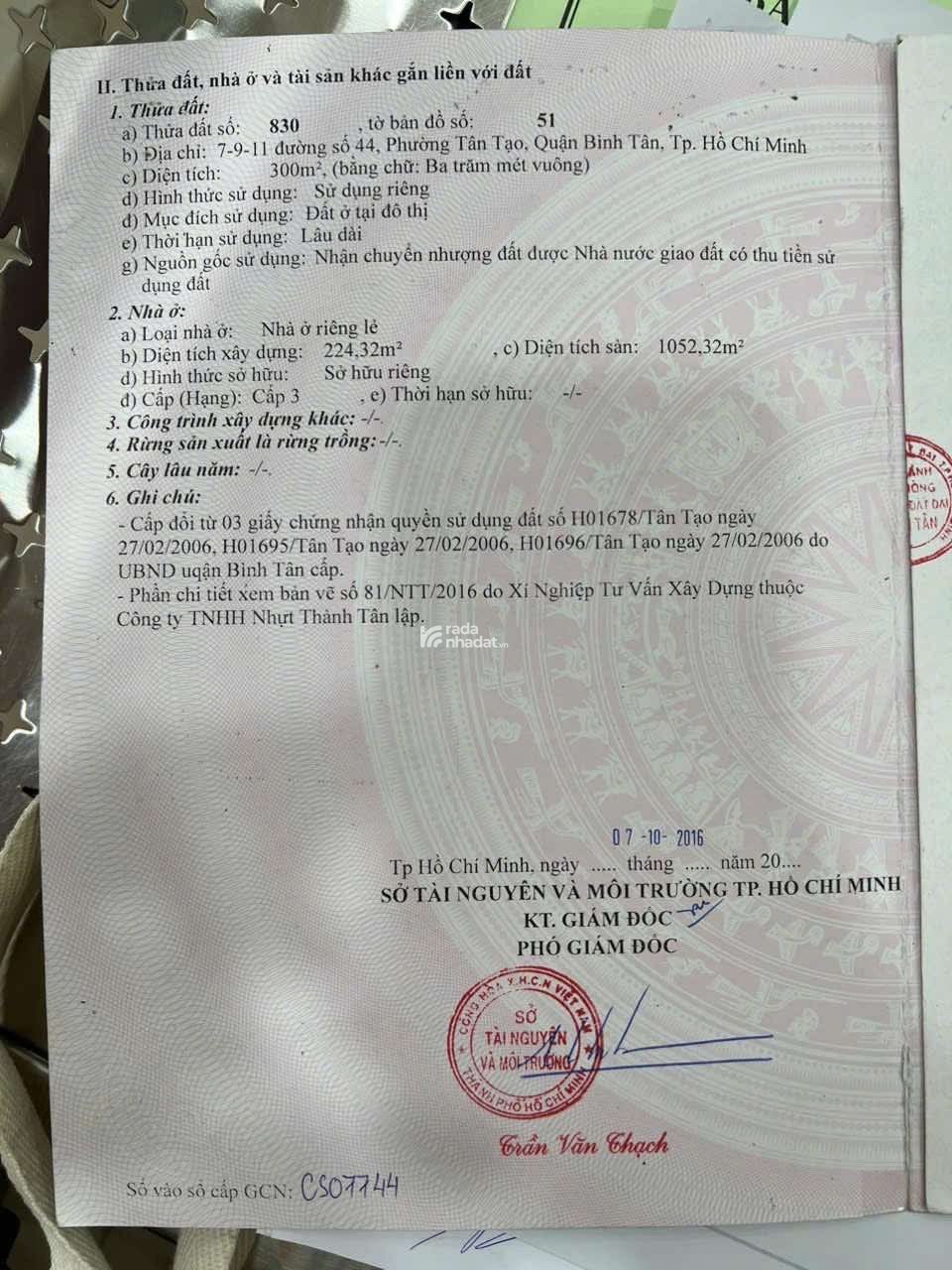 NHÀ MỚI DỌN VÀO Ở NGAY - CƯ XÁ PHÚ LÂM A QUẬN 6 - VÀI BƯỚC CHÂN RA CHỢ PHÚ ĐỊNH