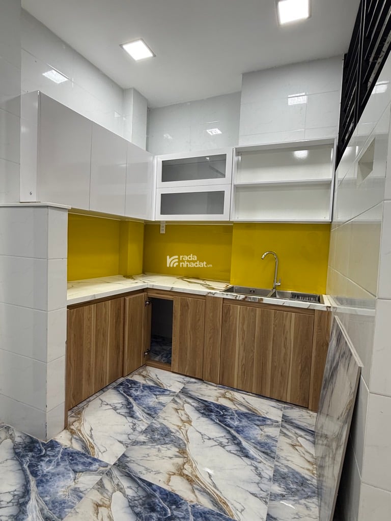 NHÀ ĐẸP 3 TẦNG -NGÀNG 4.5M - BTCT - 2 MẶT HẺM - DƯƠNG BÁ TRẠC, QUẬN 8