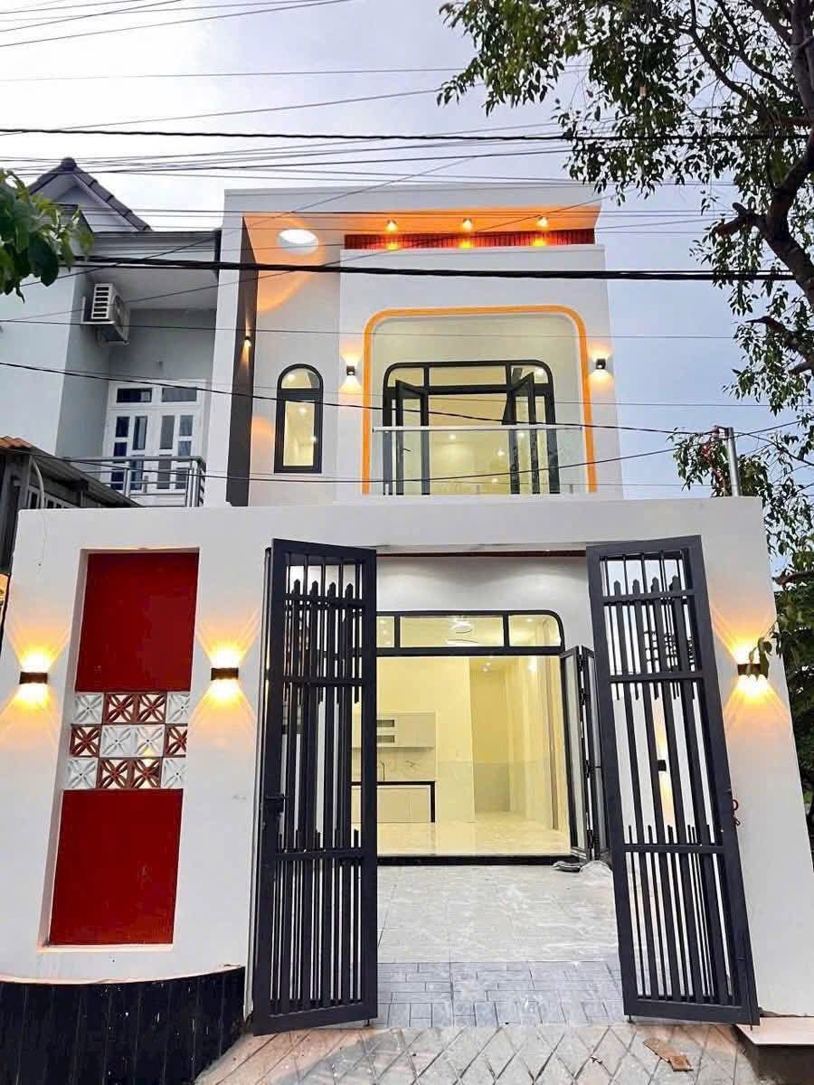 BÁN NHÀ ĐẸP BÌNH CHÁNH  DỌN VÀO Ở NGAY     Sổ hồng riêng hỗ trợ vay ngân