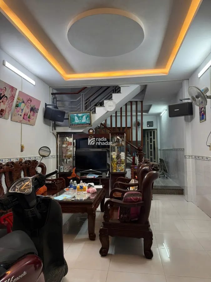 BÁN NHÀ 2 TẦNG , HẺM 6M , XE HƠI ĐỖ CỬA ,VÀO Ở LIỀN ,52m2 CHỈ5 TỶ15