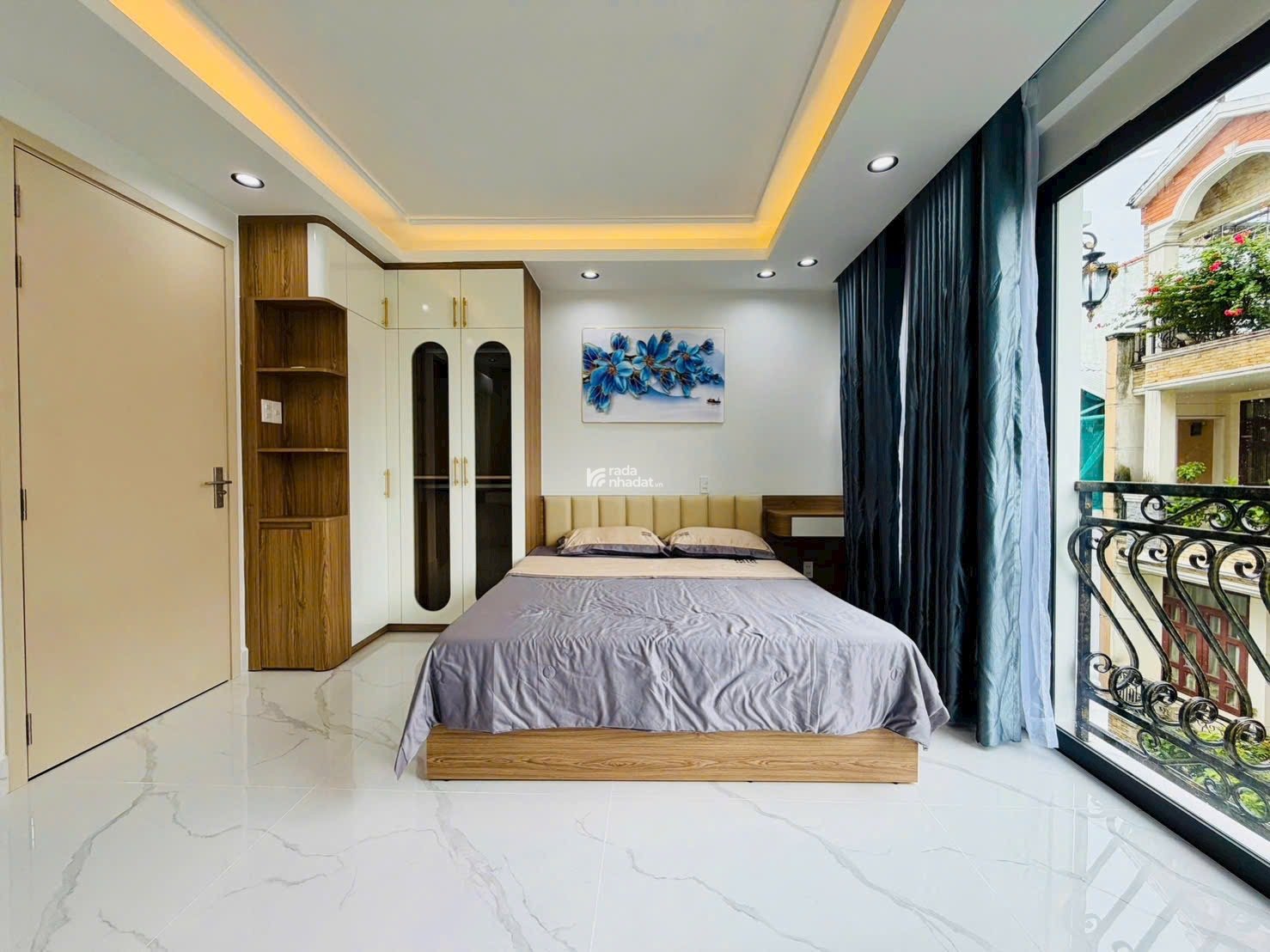 NHÀ MỚI XÂY VÀO Ở LIỀN (4X10M) - 3 LẦU - NGUYỄN VĂN ĐẬU GẦN CHỢ CÂY QUÉO 