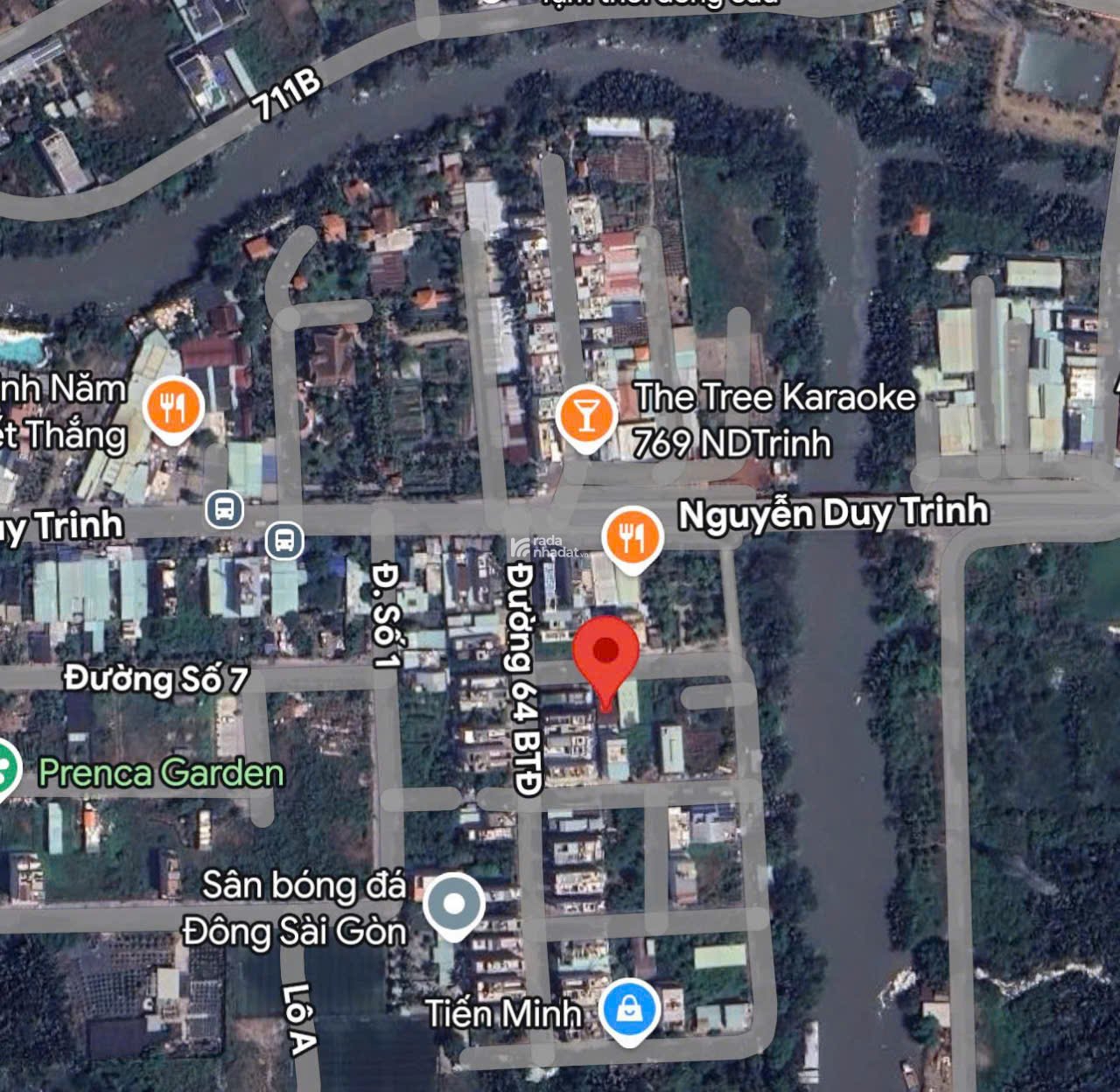 Đất nền BT liên kế vị trí đẹp BTĐ, KDC Trường Thịnh Q2, DT 160,8m2, sổ Hồng - 19,2 tỷ