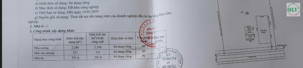 BÁN NHÀ XƯỞNG KCN RẠCH BẮP, BẾN CÁT, BD  5.792m2