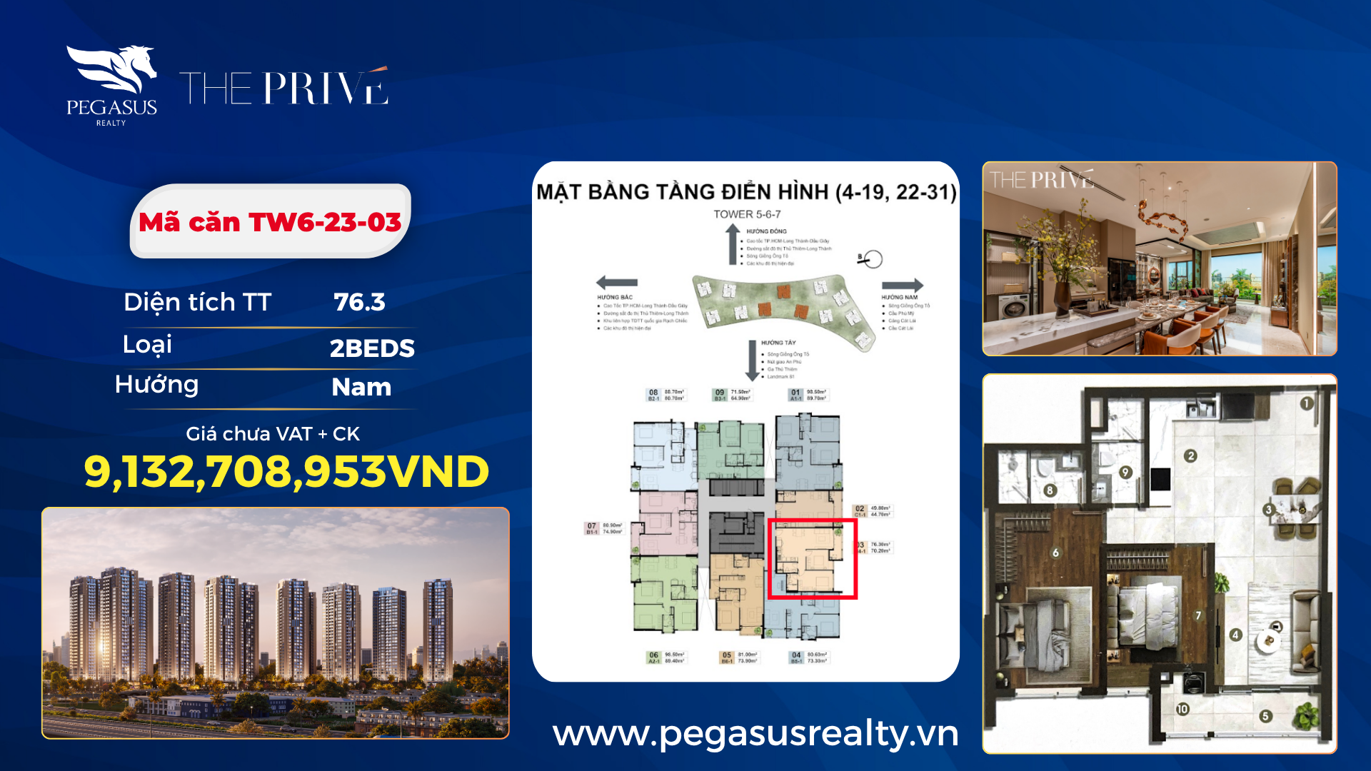 Ký HĐMB Dự Án The Privé Chỉ Với Trả Trước 900 triệu