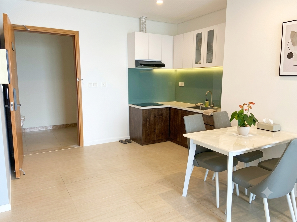 Cho thuê 15 triệu/tháng căn 1PN Đảo Kim Cương Quận 2, Full NT
