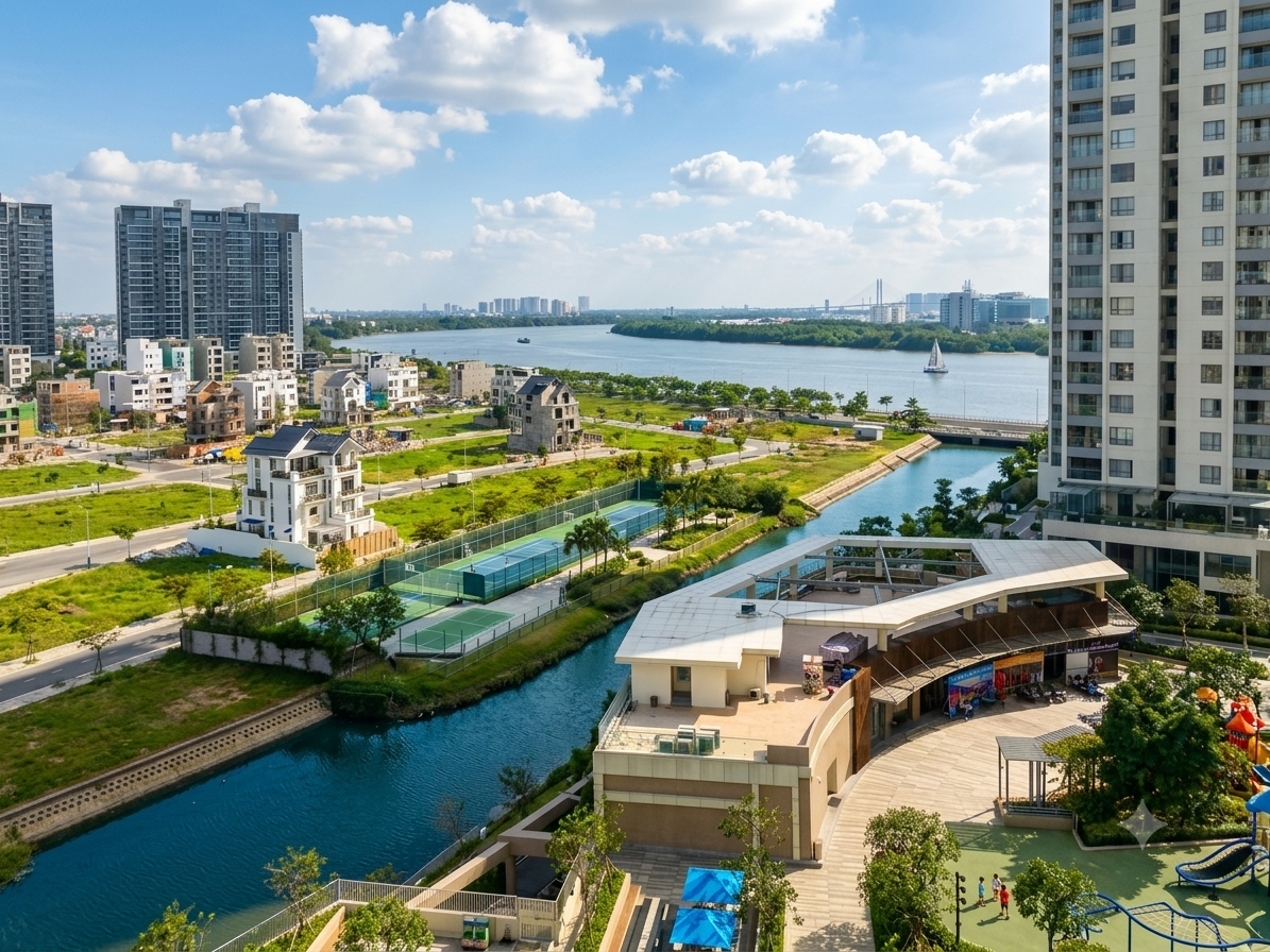 Cho thuê 15 triệu/tháng căn 1PN Đảo Kim Cương Quận 2, Full NT