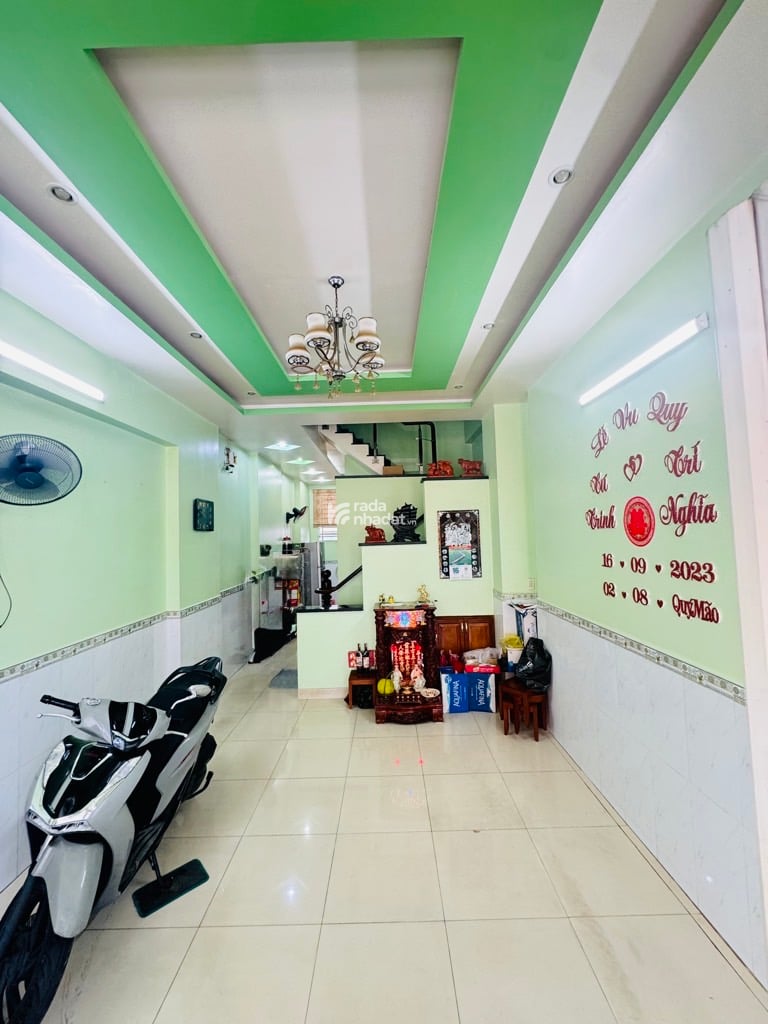 MẶT TIỀN PHÂN LÔ TÊN LỬA - GIÁP Q6 CÔNG VIÊN PHÚ LÂM - NHÀ ĐẸP 4 TẦNG TRẢ LÀ BÁN.