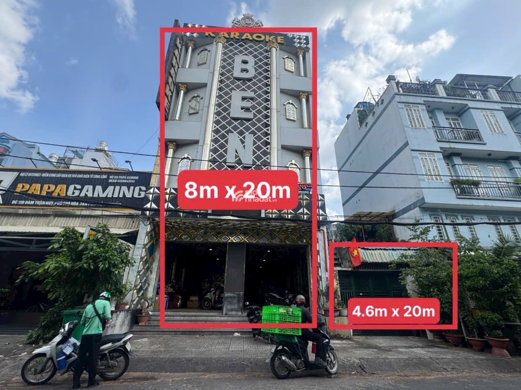 Mặt Tiền Kinh Doanh Ngang Lớn Gần 13M 4 Tầng Đang Kinh Doanh Karaoke, Dòng Tiền Khủng.