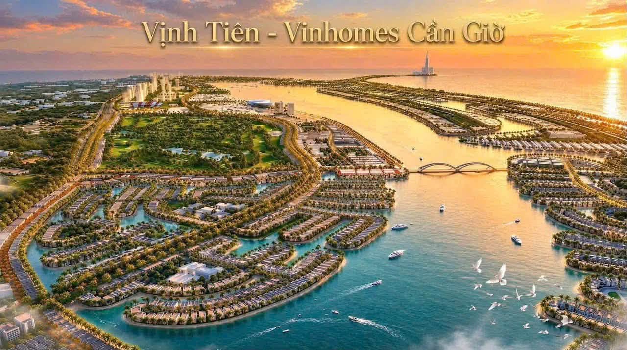 Nhà Phố Liền Kề Vinhomes Cần Giờ - Phân Khu Vịnh Tiên