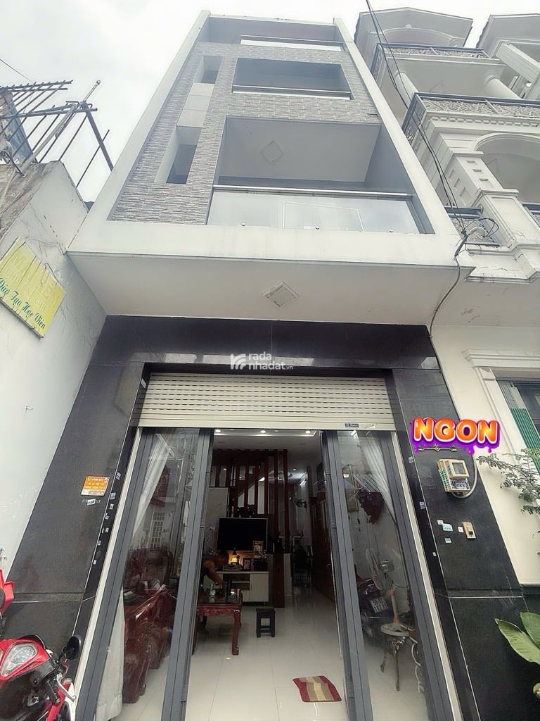 NHÀ ĐẸP 4 TẦNG KIÊN CỐ - NGAY TÂN KỲ TÂN QUÝ - GIÁP TÂN PHÚ - HẺM XE HƠI - 60M2 - 4x15M