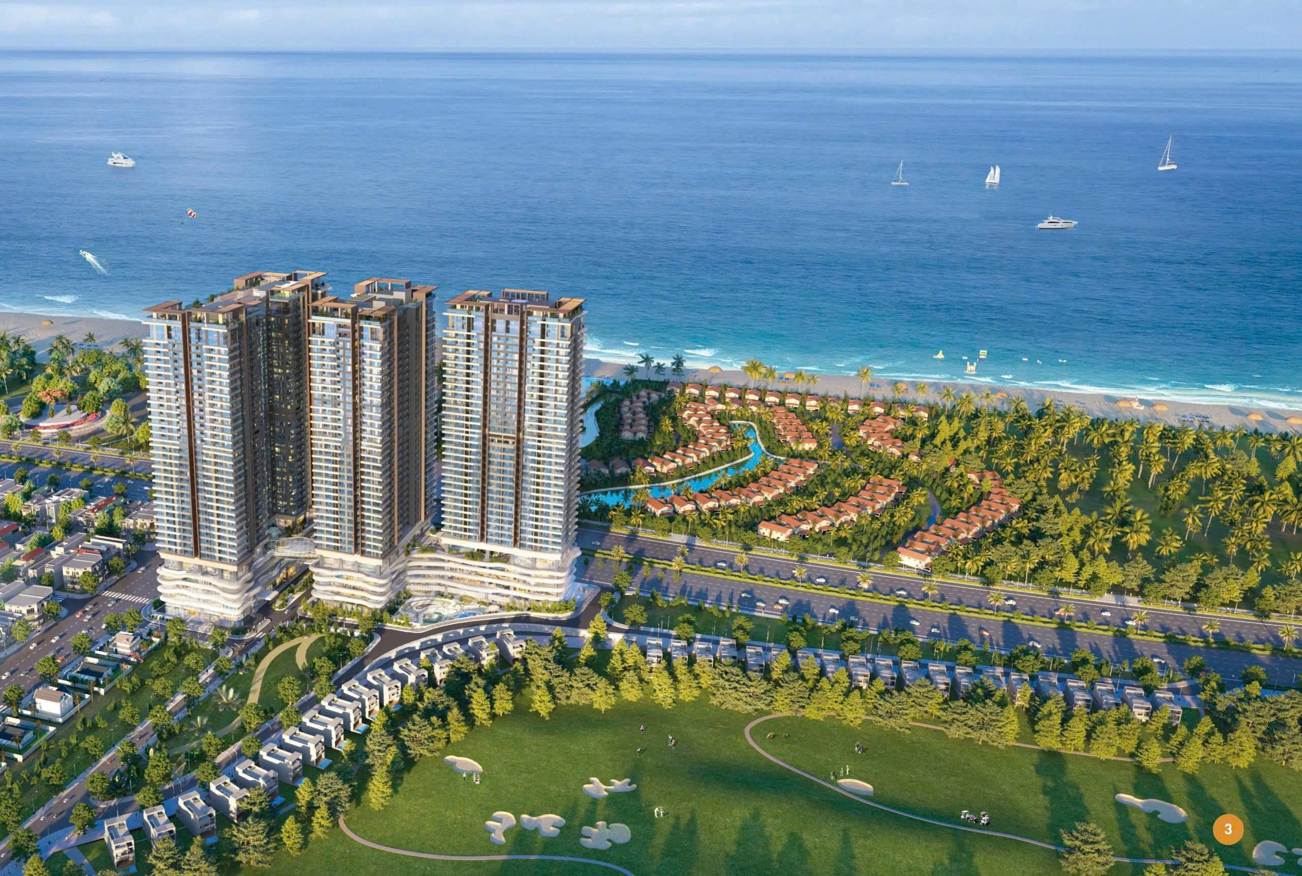 Căn góc 3pn view biển đà nẵng từ 7.3 tỷ Newtown Diamond