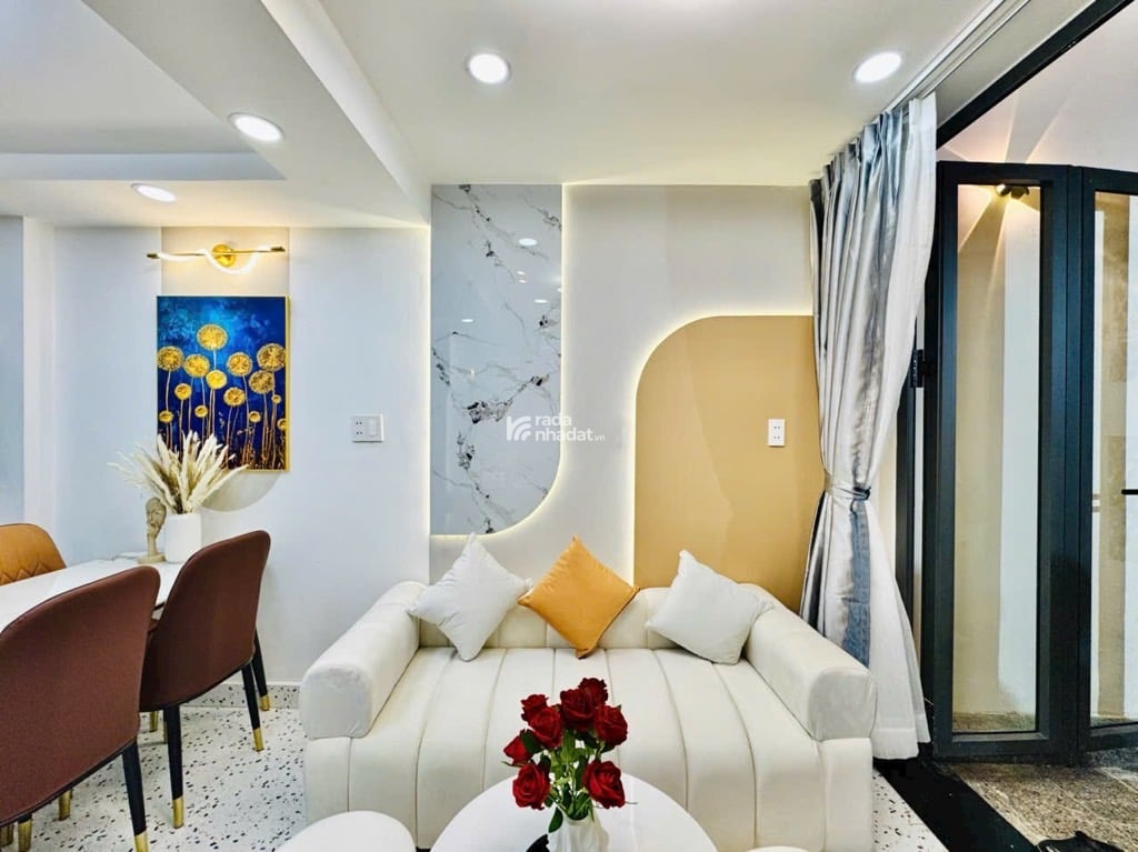 HẺM XE HƠI VIP HỒ BIỂU CHÁNH, PHÚ NHUẬN, 3 TẦNG MỚI Ở NGAY. GIẢM 200TR CHỈ CÒN 5T TL 