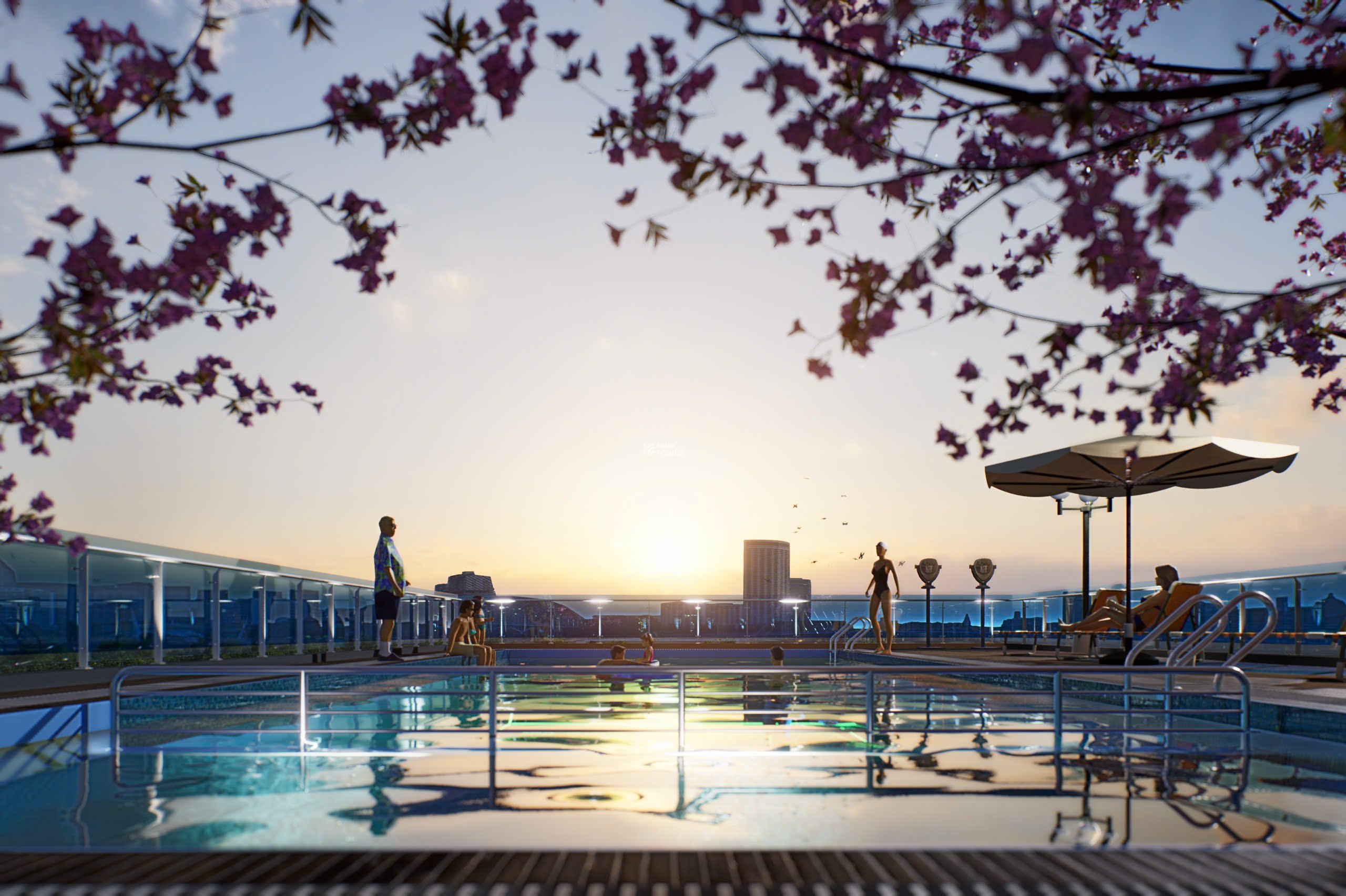  BCONS ASAHI Em còn duy nhất 3 căn 3PN / 75m2 / Giá 3.5 tỷ căn ( Có VAT ) / View Hồ Bơi , QL1K 