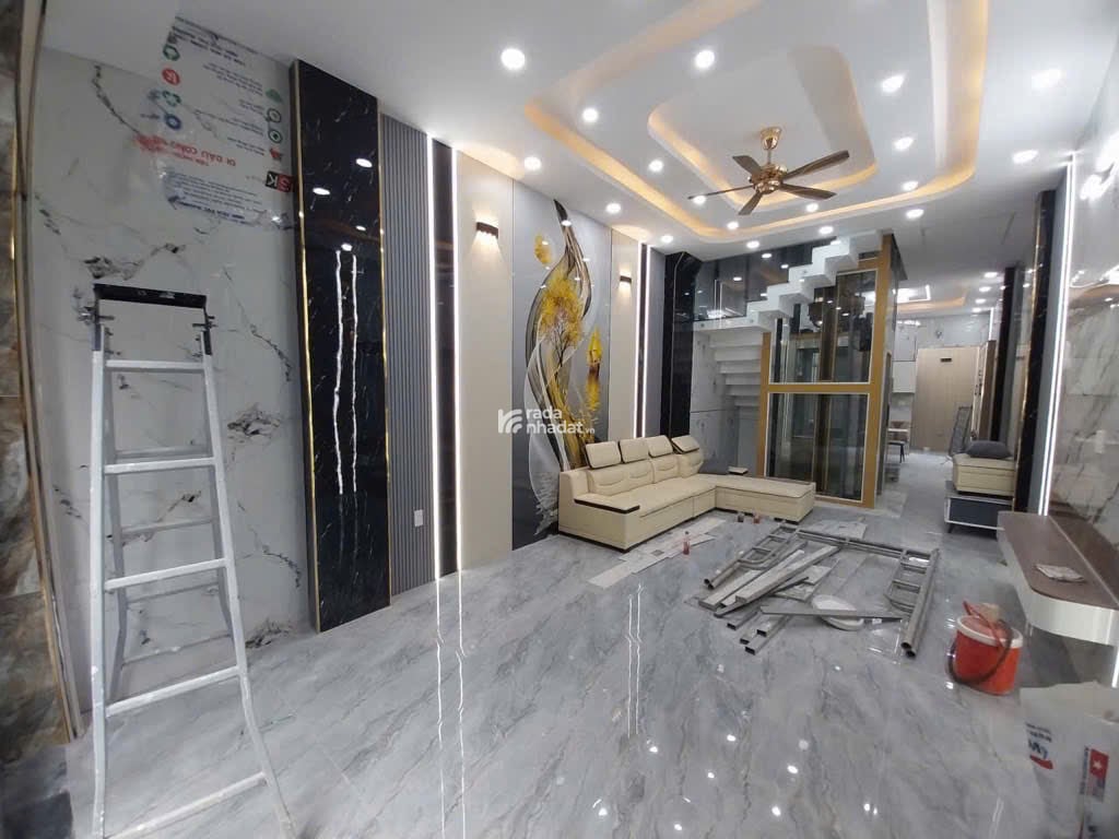 Nhà Phố 4 Tầng Diện Tích 65 m2 Thang Máy ,Thiết Kế Hiện Đại Lê Văn Khương P Hiệp Thành Q12