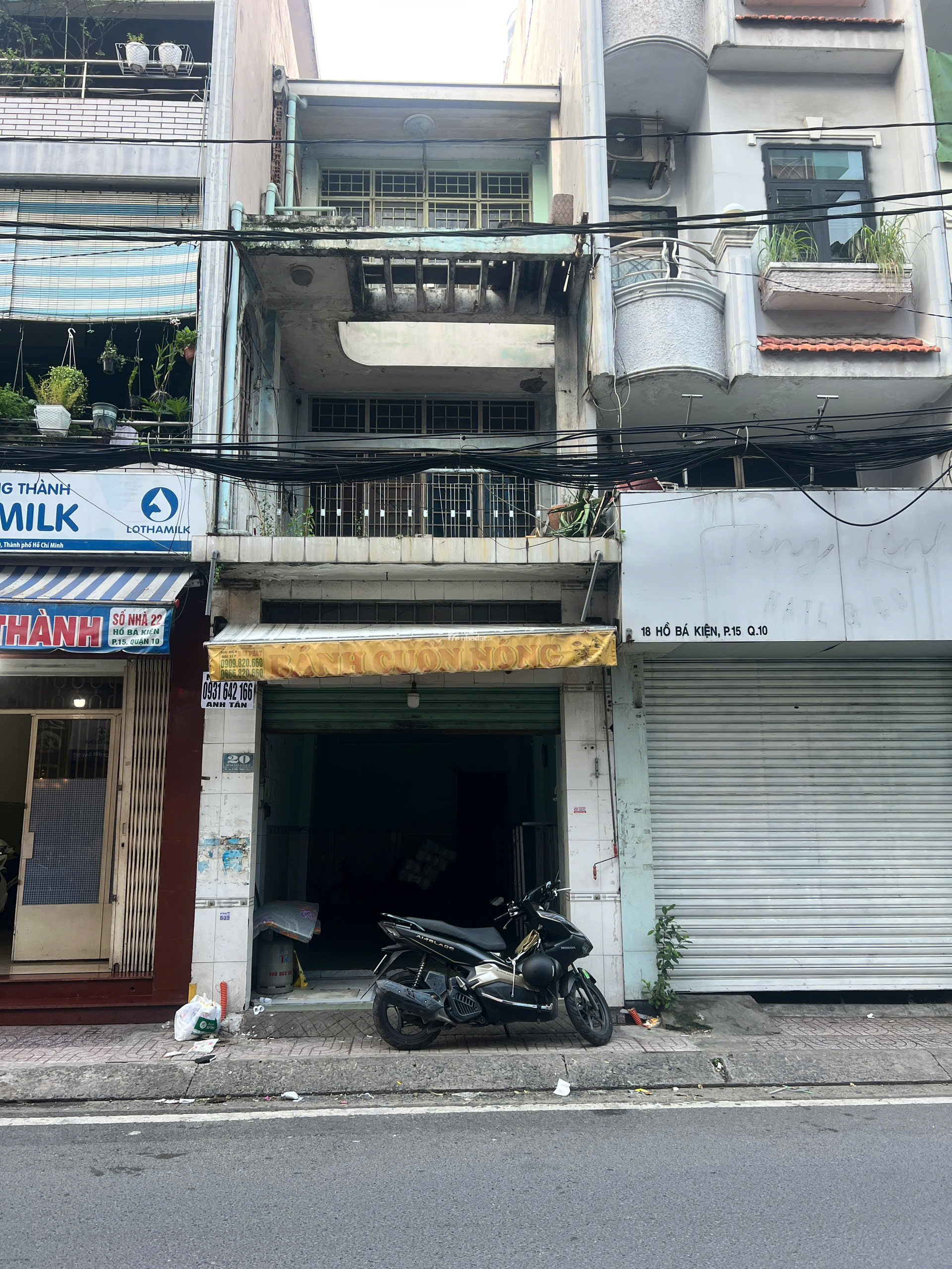 BÁN NHÀ MẶT TIỀN ĐƯỜNG KINH DOANH HỒ BÁ KIỆN - 3.3x14- 13.8 TỶ