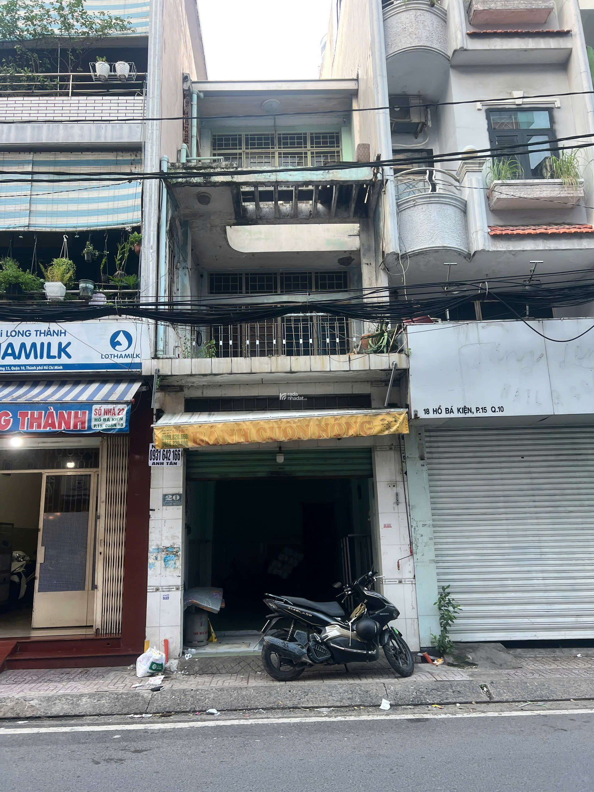 BÁN NHÀ MẶT TIỀN ĐƯỜNG KINH DOANH HỒ BÁ KIỆN - 3.3x14- 13.8 TỶ