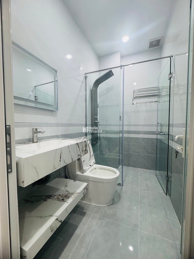 NHÀ ĐẸP MỚI TINH 5 TẦNG 86M2(4X21.)-HẺM 6M TÂN HÒA ĐÔNG-GIÁ 9.9 TỶ