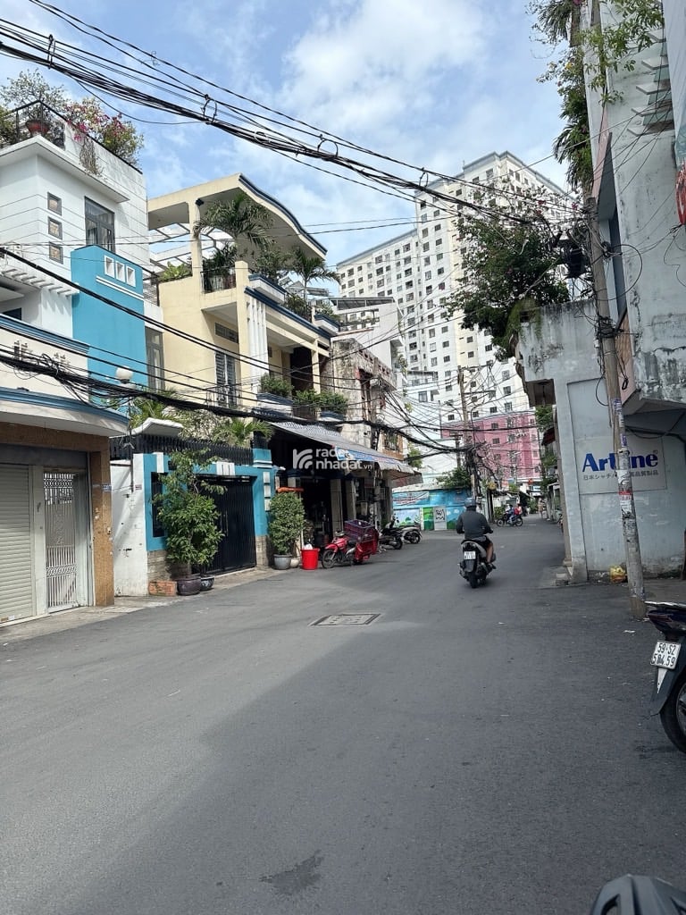 SÁT Q1. HẺM XE HƠI XÔ VIẾT NGHỆ TĨNH, BÌNH THẠNH, 3 TẦNG KD. GIẢM 350TR CHỈ 2.85T TL 