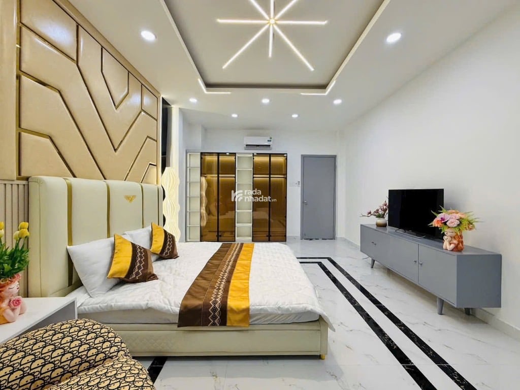 4 TẦNG 50M2, ÔTÔ NGỦ NHÀ, FULL NỘI THẤT, GÓC PHẠM VĂN CHIÊU - QUANG TRUNG GÒ VẤP - 6.55 TỶ
