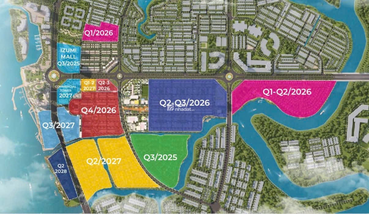 Izumi City - Khu đô thị ven sông đẳng cấp bặc nhất Đồng Nai 