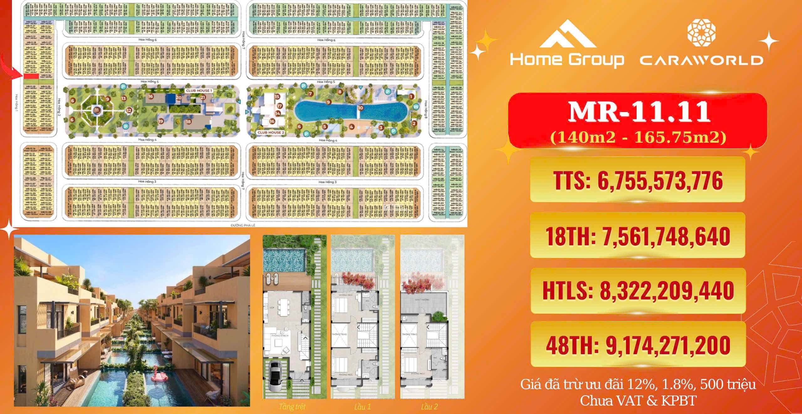 Nhà phố biển sở hữu lâu dài tại Caraworld Cam Ranh