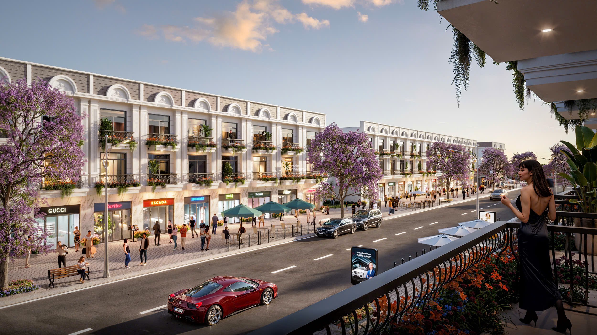 "Mở bán khu nhà phố" xây sẵn kiến trúc Pháp 4m x 20m. Nhà 3 tầng. Đường Bình Chuẩn 62. Khu an ninh