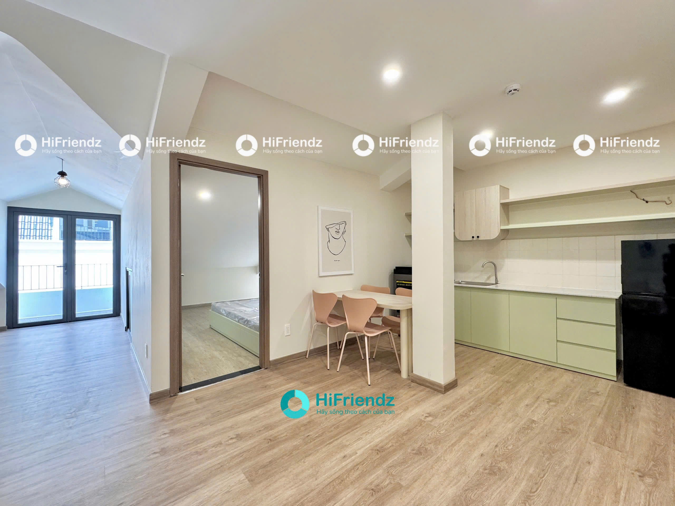 1PN ban công ngay Global City, gần Lake view, ngã tư An Phú Gần khu CNC - Full nội thất