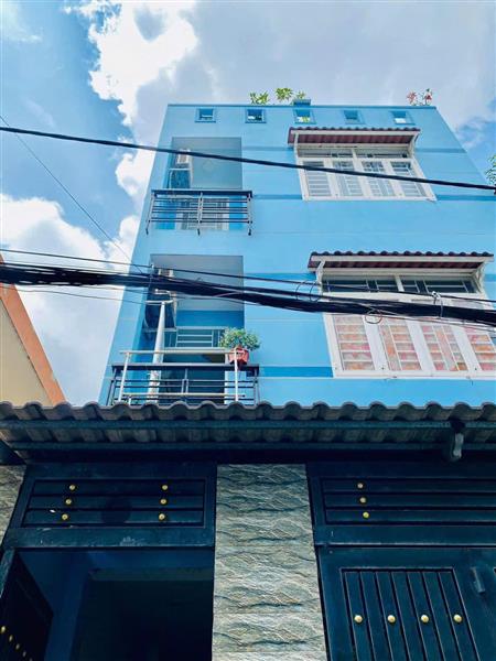 NHÀ ĐẸP 4 TẦNG BTCT  TT TÂN PHÚ - HẺM XE HƠI THÔNG TÂN KỲ TÂN QUÝ- 80M2