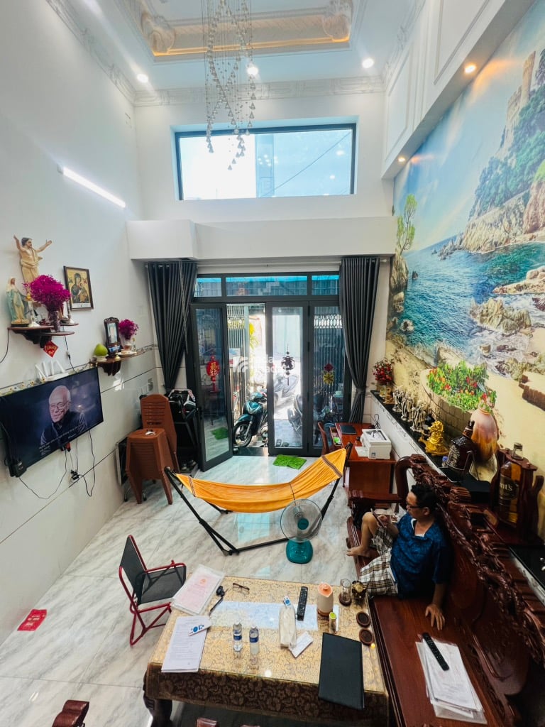 BÁN NHÀ KẾ CC MOONLIGHT KHU TÊN LỬA 56M2 4 TẦNG 5PN HẺM XE HƠI THÔNG KẾ QUẬN 6 7.1 TỶ 