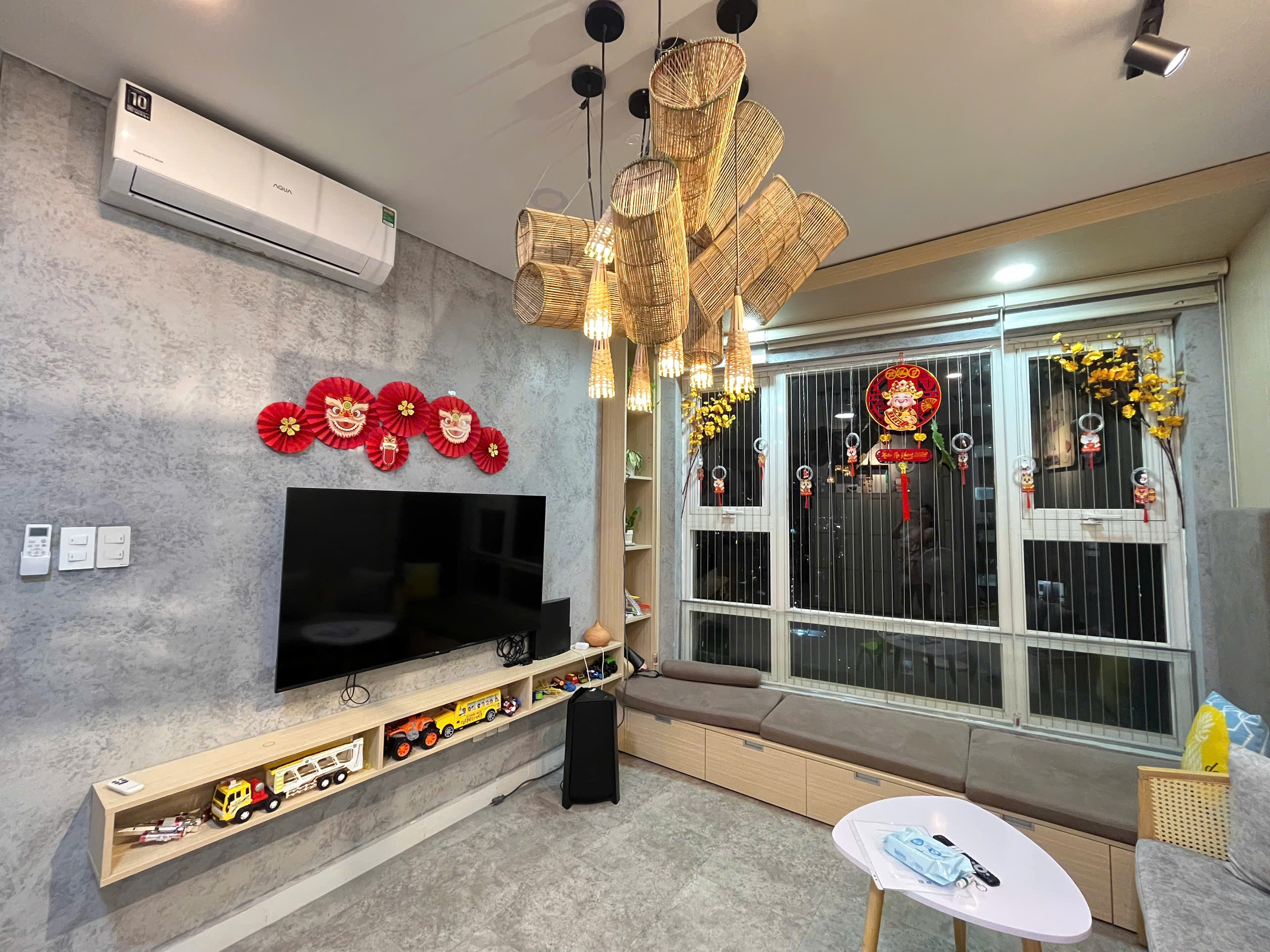 Chính Chủ Bán Gấp Summer Square, Q.6 - DT: 63m2 (2PN, 2WC) - Full Nội Thất, Lầu Cao - Sổ Hồng Riêng
