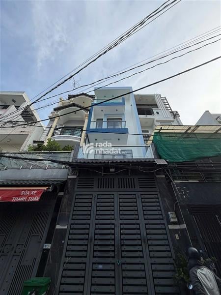  VỊ TRÍ ĐẸP - HẺM XE TẢI 7M VI VU THÔNG - NHÀ 4 TẦNG KIÊN CỐ MỚI ĐẸP - 64M2 - 4*16M - NGAY GÒ XOÀI 