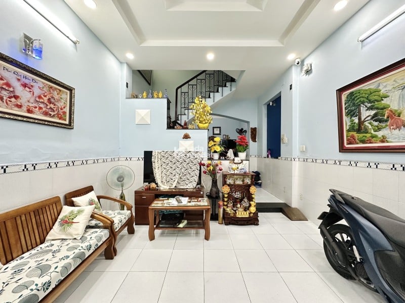 BÌNH THẠNH HẺM 8M Ô TÔ TRÁNH 52M2 4 TẦNG KHU PHÂN LÔ CHỈ 9 TỶ