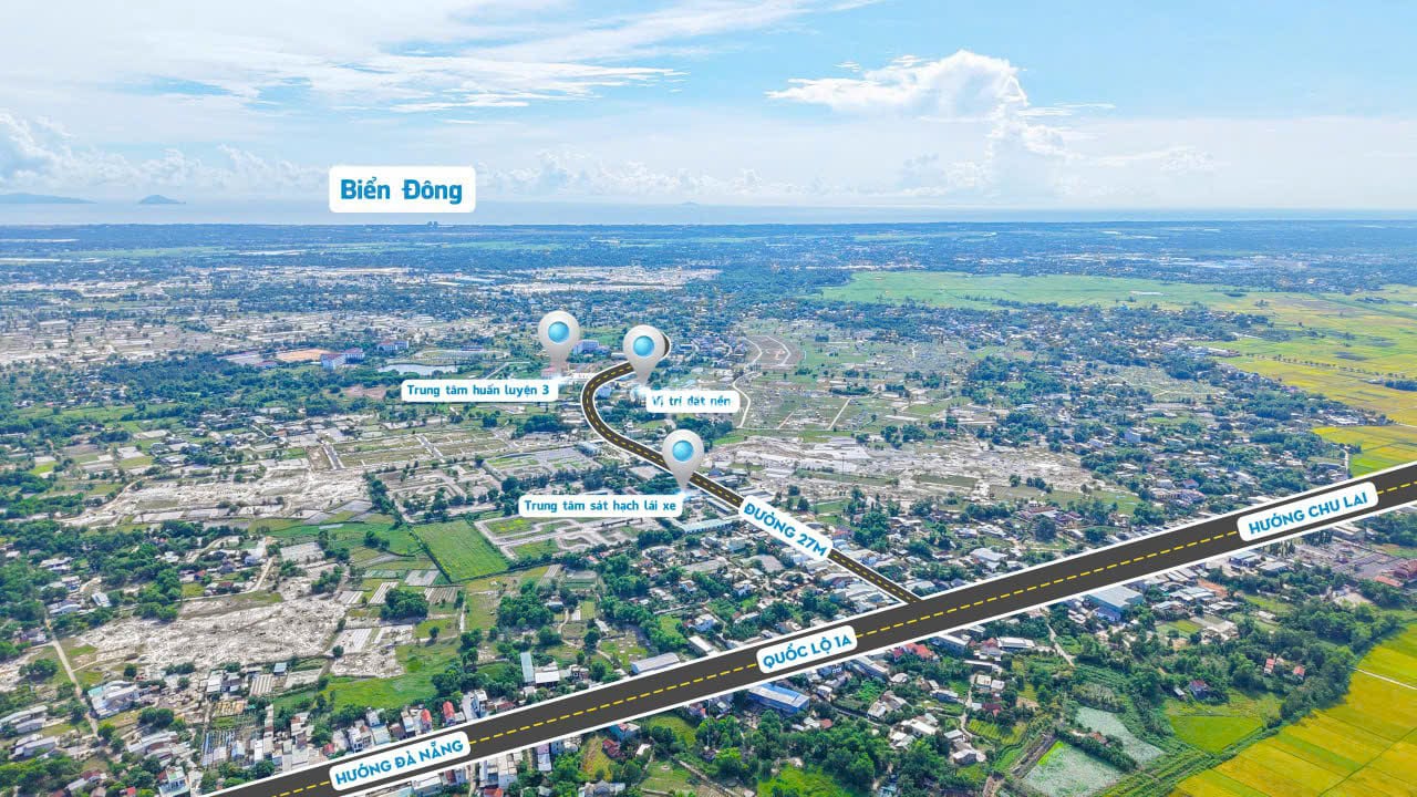 Lô đất nền trung tâm Đà Nẵng sát biển giá chỉ từ 8 triệu/m2