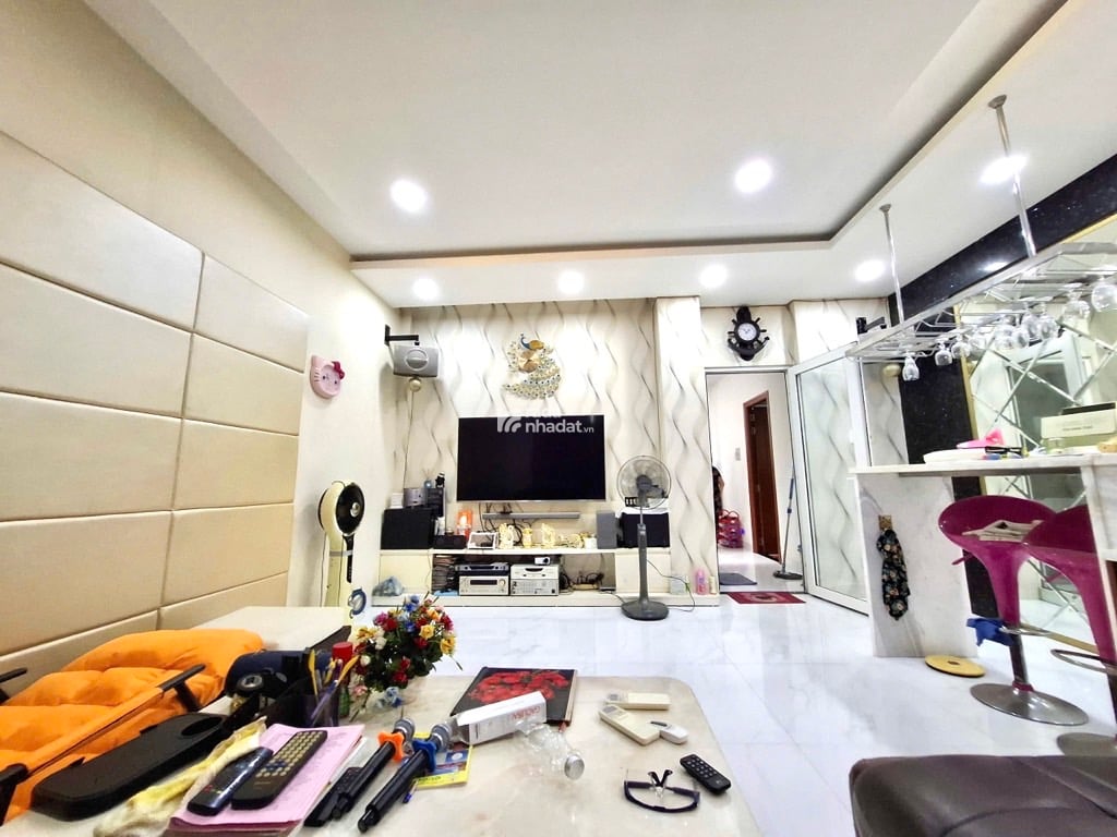BÁN NHÀ MẶT TIỀN KHU BÔNG SAO QUẬN 8 128M2 23.5 TỶ 4 TẦNG CÔNG VIÊN TRƯỚC NHÀ
