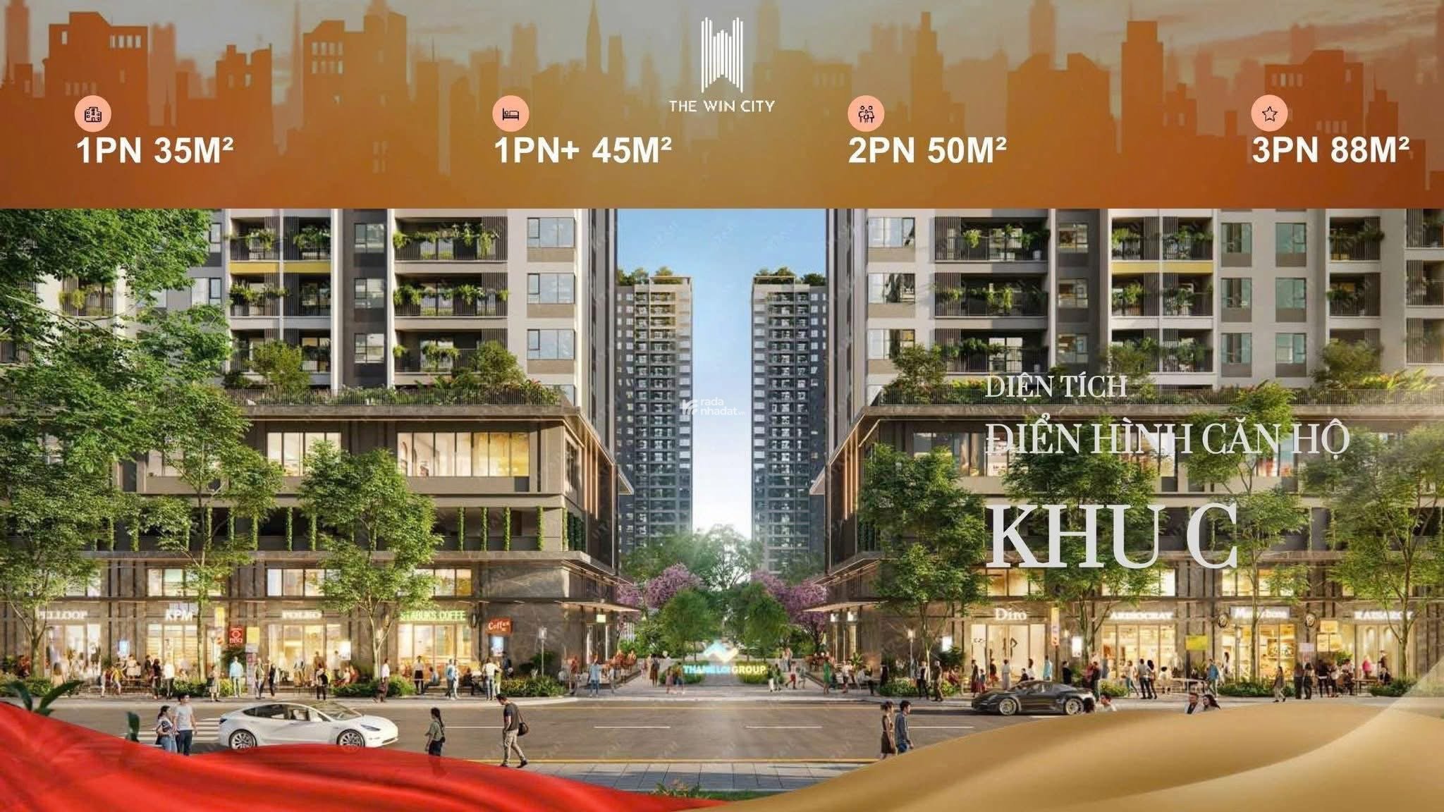 Căn Hộ Cao Cấp Giá Quốc Dân The Win City sở hữu ngay chủ từ 179 TRIỆU