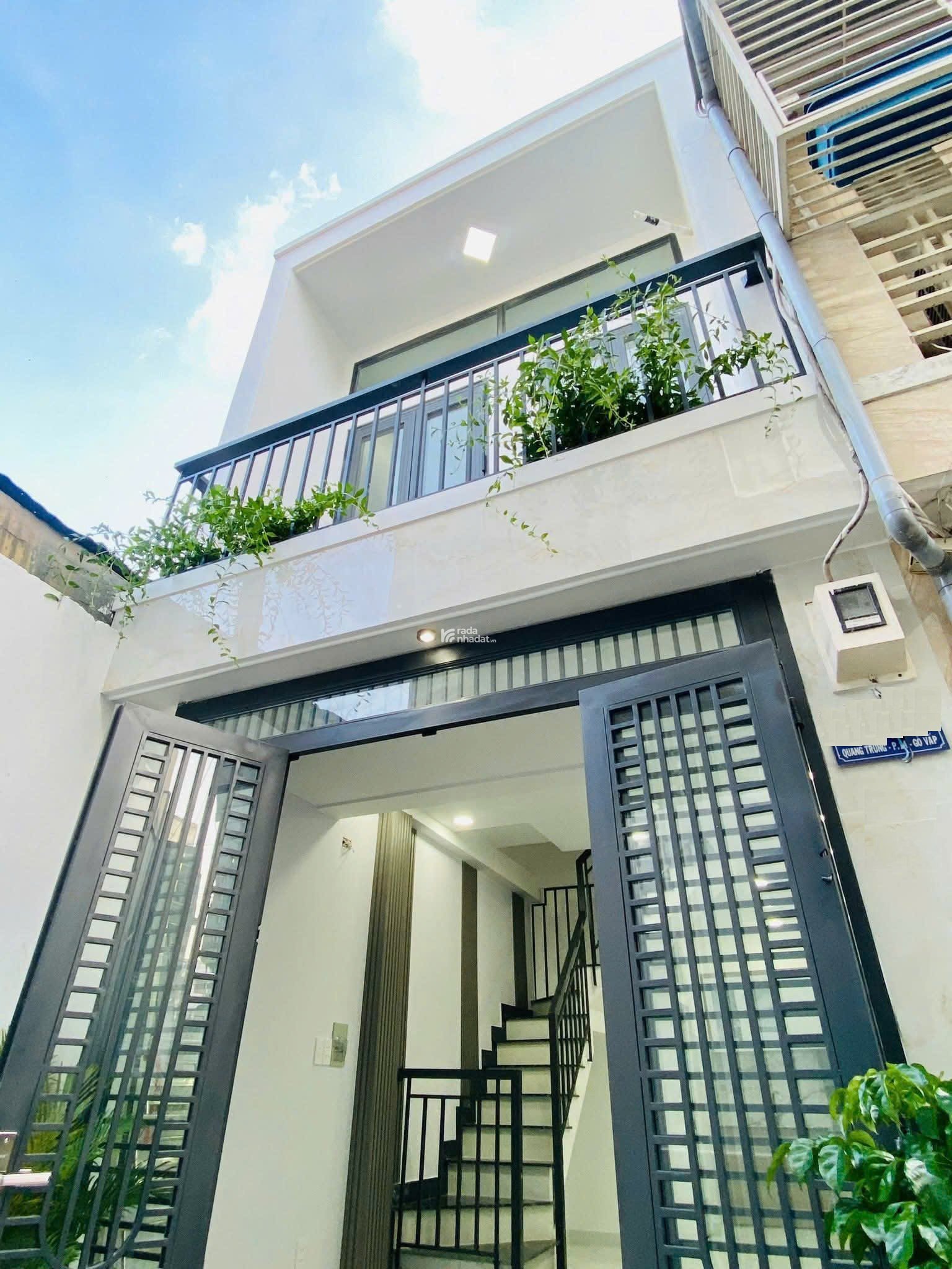 NHÀ MỚI ĐƯỜNG QUANG TRUNG, GẦN CHỢ CẦU, FULL NỘI THẤT, SHR
