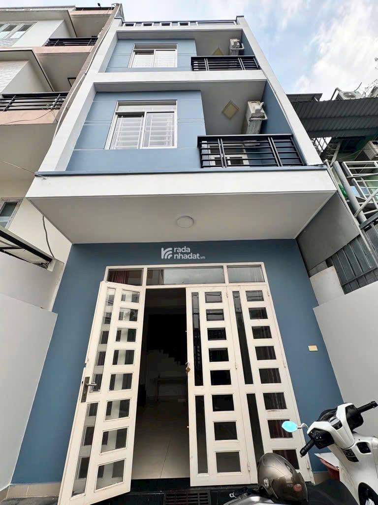 PHAN CHU TRINH (p2 BÌNH THẠNH) 86M2 - 4 Tầng BTCT Hẻm Thông, Thoáng Đầu Tư Sinh Lợi 