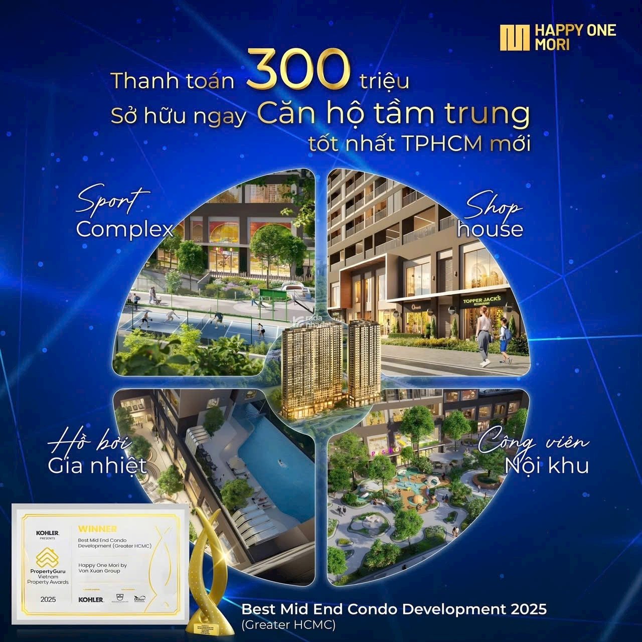 Happy One Mori- Dự án đang xây dựng