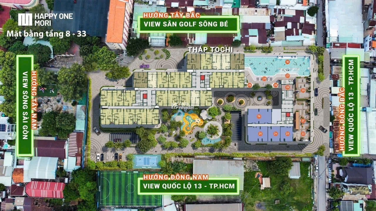 Happy One Mori- Dự án đang xây dựng