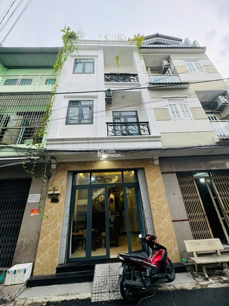 BÁN NHÀ MẶT TIỀN ĐƯỜNG KHU TÊN LỬA (4,5m x 12m x 4 TẦNG) GIÁ 8,4 TỶ TL