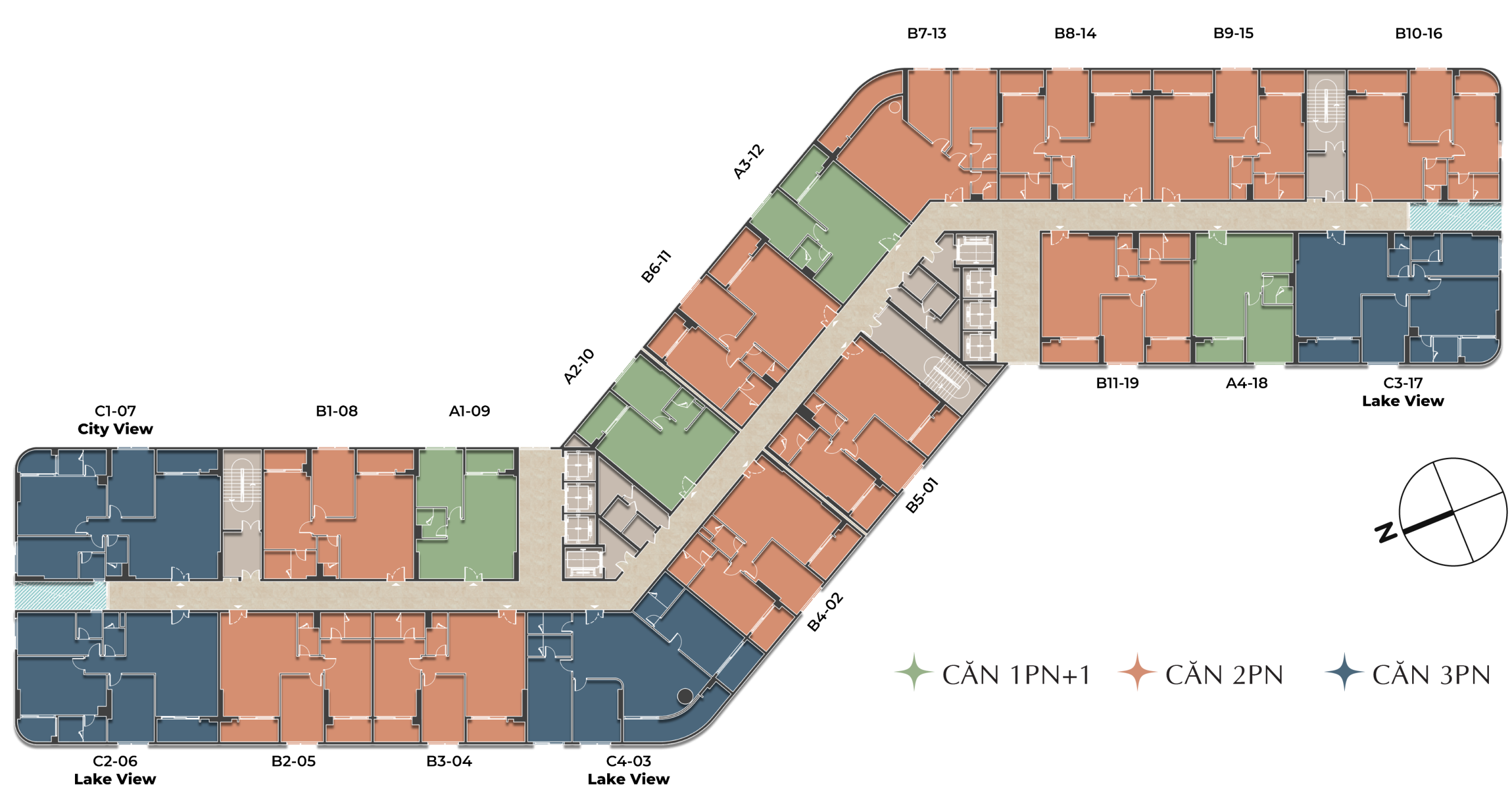 Căn hộ Dianmond Sky Vạn Phúc City căn 2PN, chỉ 7,6 tỷ
