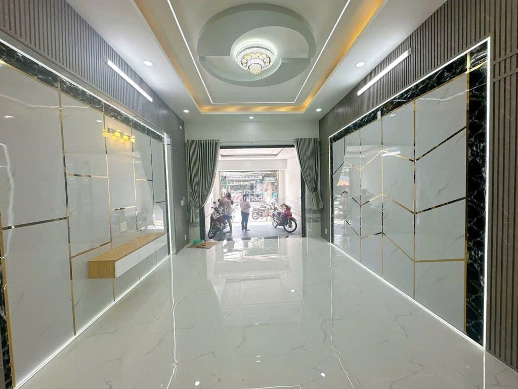 NHÀ MỚI XÂY XONG MẶT TIỀN ĐƯỜNG TRẦN THỊ CỜ-P THỚI AN-QUẬN 12