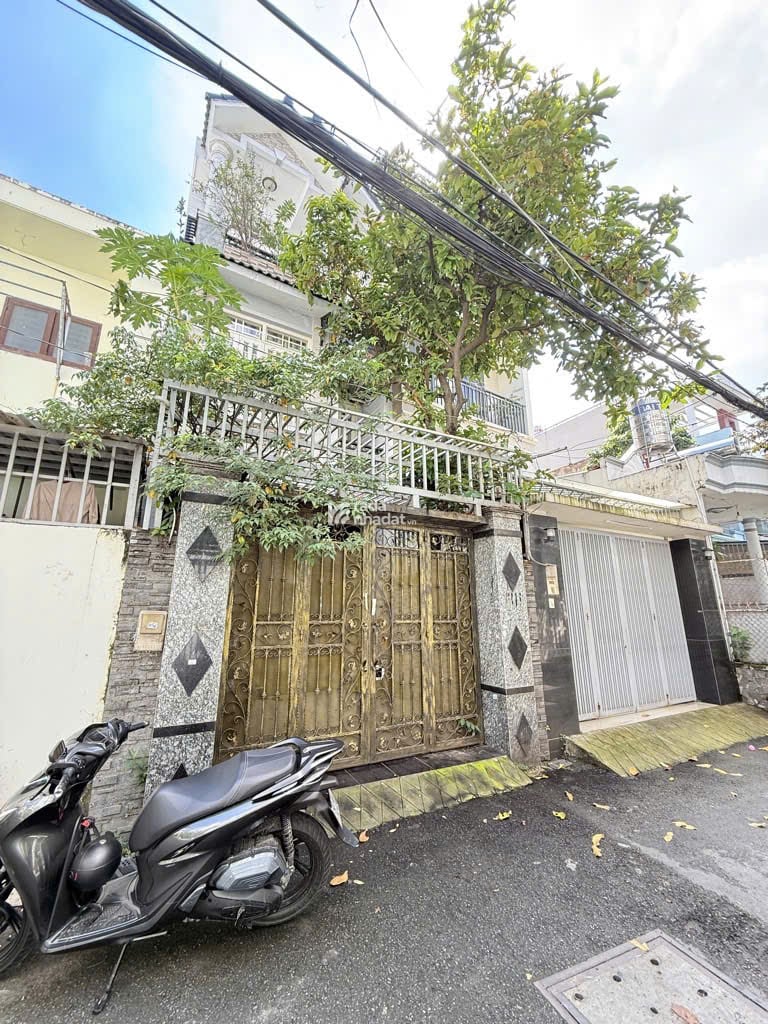 Nhà đẹp 4 tầng  Lê Văn Thọ  P8  Gò Vấp  4.5x17m  Hẻm 6m thông  Giá 9.2 Tỷ TL tốt