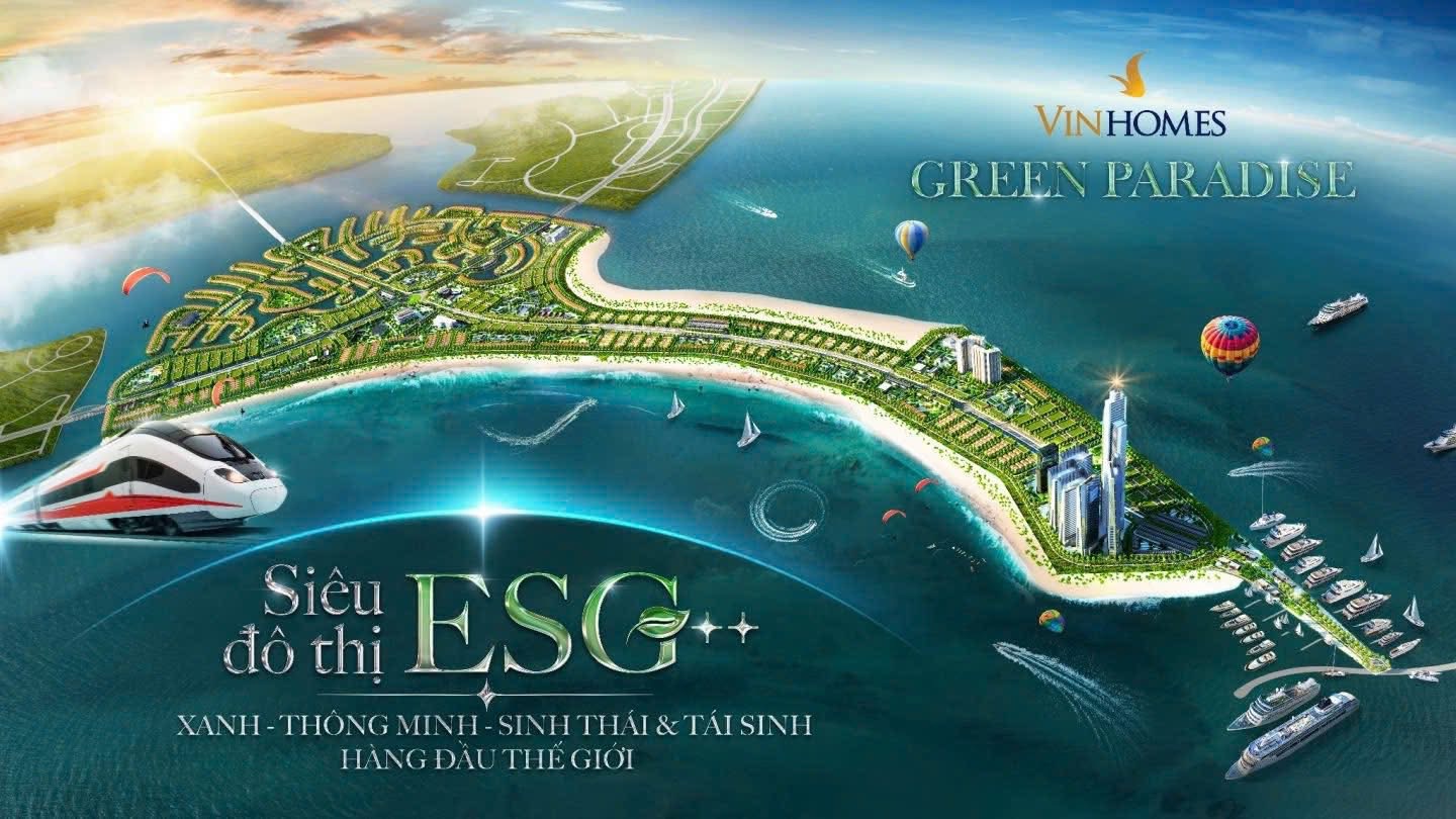 PHÂN KHU VỊNH TIÊN VINHOMES GREEN PARADISE CẦN GIỜ NPLK Biệt Thự